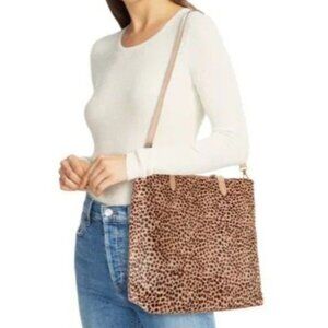 Madewell‎ Medium Transport Leopard Print Calf Hair Tote